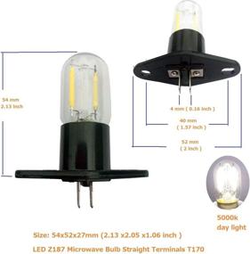 img 2 attached to 🔥 Enhanced Filament Microwave Terminals: The Perfect Incandescent Equivalent