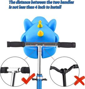 img 2 attached to 🛴 Scooter Accessories - Head Decoration & Protective Gear Set: Knee Pads Toy for Kids, Ideal for Outdoor Bike Scooter Riding, Sports, and Jump Stick