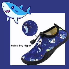 img 2 attached to Gaatpot Toddler Non Slip Barefoot Outdoor Sports & Fitness for Water Sports