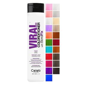 img 4 attached to Intense Color Depositing Colorditioner + BondFix Bond Rebuilder by Celeb Luxury: Vegan, Plant-Based, Semi-Permanent Colorditioners for a Viral and Gem Lites Hair Experience