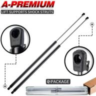 a-premium tailgate rear hatch lift supports shock struts replacement for chevrolet corvette 1984-1996 with reversed defroster - set of 2 logo