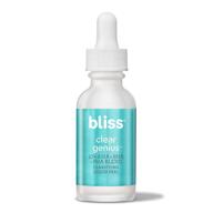 🌙 bliss clear genius clarifying overnight liquid peel: pore-clearing, skin exfoliation, non-irritating, clean formula | cruelty-free, paraben-free, vegan | 1 fl oz logo