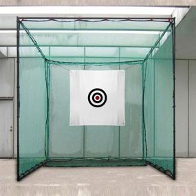 img 4 attached to 🏌️ ASENVER 58x59 Golf Target Cloth - Golf Hitting Cloth for Practice & Training, Indoor/Outdoor Golf Training Aids