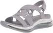 skechers womens ankle strap sandal women's shoes and athletic logo