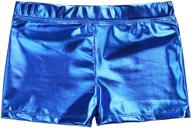 iefiel metallic active swim bottoms for girls - gymnastics and swimwear clothing logo