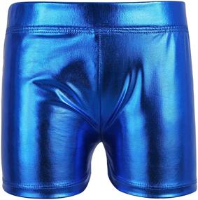 img 2 attached to IEFiEL Metallic Active Swim Bottoms for Girls - Gymnastics and Swimwear Clothing