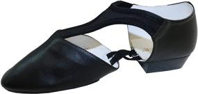 img 3 attached to 👣 Danzcue Grecian Sandal Dance Shoes - Adult Leather