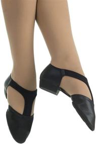 img 2 attached to 👣 Danzcue Grecian Sandal Dance Shoes - Adult Leather