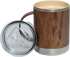 img 4 attached to 🥤 Asobu Ultimate Stainless Steel Ceramic Inner Coating Insulated Mug (Wood) - The Perfect Travel Companion for Hot and Cold Drinks!