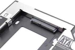 img 2 attached to ZRM&E Universal 9.5mm Second HDD Caddy: Enhanced SATA 3.0 Adapter Case for Laptop Optical Drive Bay