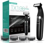 🪒 voyor tx100 - waterproof electric razor rechargeable shaver cordless hair clippers kit for men's beard trimming logo