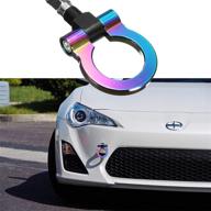 🔧 enhance the look and functionality with xotic tech jdm sport track racing style tow hook for scion frs, subaru brz wrx (neo) logo