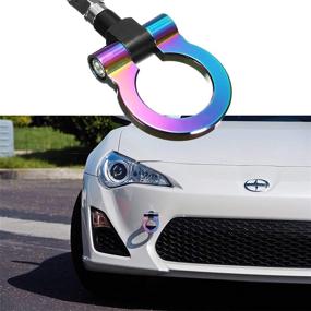 img 4 attached to 🔧 Enhance the Look and Functionality with Xotic Tech JDM Sport Track Racing Style Tow Hook for Scion FRS, Subaru BRZ WRX (NEO)