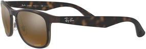 img 2 attached to 🕶️ Ray Ban Chromance Mirrored Polarized Sunglasses: Ultimate Men's Accessory in Eyewear Fashion