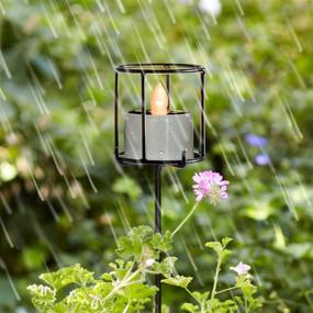 img 2 attached to 🕯️ Homemory Solar Tea Lights Outdoor Waterproof: Dusk to Dawn Reusable LED Candles for Lantern Garden Camping and Home Decor – Pack of 8 Warm White Lights