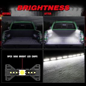 img 2 attached to Аксессуары для пикапа SWATOW 4X4 Lights