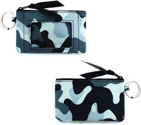 img 3 attached to DONGGANGAJI Womens Wallet Lanyard Camouflage