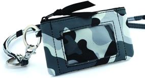 img 4 attached to DONGGANGAJI Womens Wallet Lanyard Camouflage