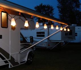 img 1 attached to Enhance Your RV Awning Experience with Clip&amp;Stay Awning Light Clips (16 Pack) - Stay Organized and Conveniently Hang String Lights and More!