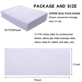 img 1 attached to Massage Sheets Waterproof Disposable Fabric