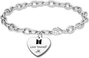 img 4 attached to Браслет «G Ahora Bracelet Bangtan Yourself Jewelry»