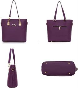 img 1 attached to Handbag Backpack Waterproof Shoulder Top Handle Women's Handbags & Wallets