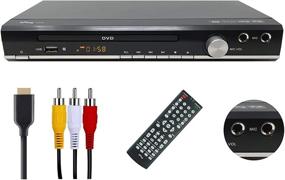 img 4 attached to 📀 hPlay D20K Upconvert DVD Player: Регион свободный, 1080P выход, порты USB и HDMI, RCA выход