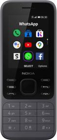 img 4 attached to Nokia 6300 4G: Unlocked, Dual SIM, WiFi Hotspot, Social Apps, Google Maps & Assistant (Light Charcoal)