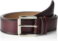 stacy adams dylan burnished leather men's accessories for belts logo