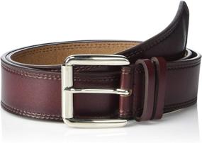 img 1 attached to Stacy Adams Dylan Burnished Leather Men's Accessories for Belts