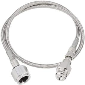 img 4 attached to 36-Inch Hose Adapter Kit: Soda Club to External CO2 Tank with CGA320 Connection - TR21-4 Compatible Hose for Sparkling Water Makers and Soda Maker Accessories