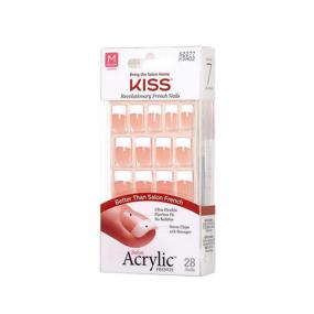 img 3 attached to Салонные акриловые французские накладные ногти Kiss Products