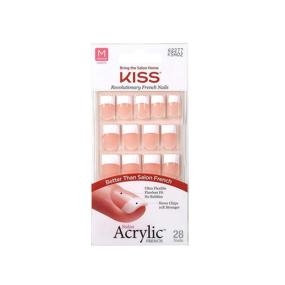 img 4 attached to Салонные акриловые французские накладные ногти Kiss Products