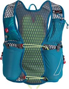 img 4 attached to 💦 Ultraspire Alpha 4.0 Unisex Hydration Pack - 6L Running Vest with 2L Reservoir, 2 x 550mL UltraFlask, and 2 x 500mL Softflasks (Sold Separately)