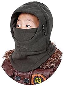 img 2 attached to 🧣 Protective and Adjustable ZZLAY Children's Balaclavas - Windproof Boys' Accessories