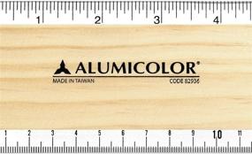 img 2 attached to 📏 36-Inch Alumicolor Wood/Acrylic Calibrated T-Square for Art Framing and Drafting