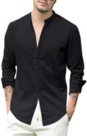 button shirts sleeve casual blouse men's clothing for shirts logo