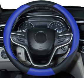 img 1 attached to Amuahua Universal Breathable Anti Slip Protector Interior Accessories in Steering Wheels & Accessories