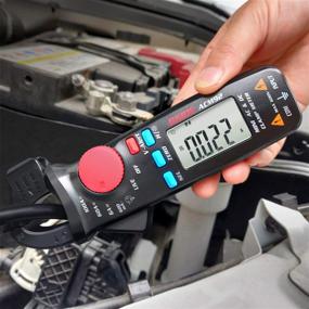 img 4 attached to BSIDE DC Current Clamp Meter 6000 Counts: Digital Multimeter 🔌 Amp Continuity Ohm Hz, Live Check V-Alert Voltage Tester with Back Clip