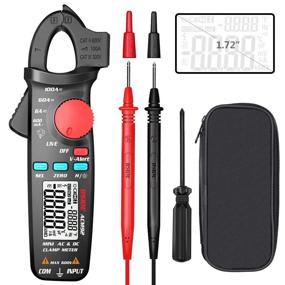 img 3 attached to BSIDE DC Current Clamp Meter 6000 Counts: Digital Multimeter 🔌 Amp Continuity Ohm Hz, Live Check V-Alert Voltage Tester with Back Clip