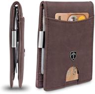 👝 travando atlanta wallet - slim bifold men's accessories for efficient wallets, card holders & money organizers logo