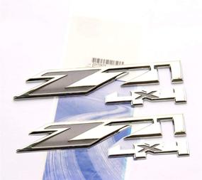 img 3 attached to Yoaoo Oem®2Pcs Silverado Sierra Suburban Emblems