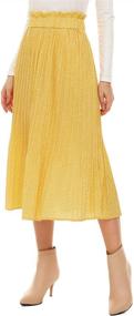 img 2 attached to American Trends Dress High Waisted Pleated Women's Clothing