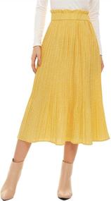 img 3 attached to American Trends Dress High Waisted Pleated Women's Clothing