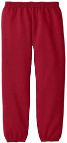 img 2 attached to 👦 White Small Boys' Active Youth Sweatpants in Various Colors - Boys' Clothing