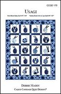 🧵 calico carriage usagi quilt pattern: create stunning 9 or 20 block quilts (45" x 45" or 56" x 67") logo