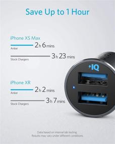 img 2 attached to 🚗 Anker Car Charger: Mini Aluminum Alloy 24W Dual USB Car Adapter for iPhone12/11/XR/Xs, iPad Pro/Air 2/Mini, Galaxy (Not Quick Charge Compatible)