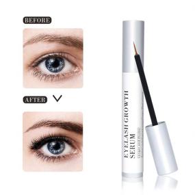 img 2 attached to 🌱 QiaoSha Eyelash and Eyebrow Growth Serum: Enhance Rapid Growth, Lengthen, Thicken, and Boost Health of Lashes & Brows