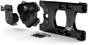 img 2 attached to 🔧 TeraFlex 4838150 Alpha Hinged Carrier and HD Adjustable Spare Tire Mounting Kit for JK/JKU - Complete