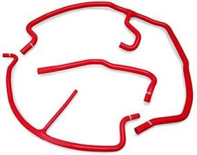 img 2 attached to Mishimoto MMHOSE-VET-09ANCRD Ancillary Hose Kit Compatible With Chevrolet C6 Corvette Z06 2009-2014 Red
